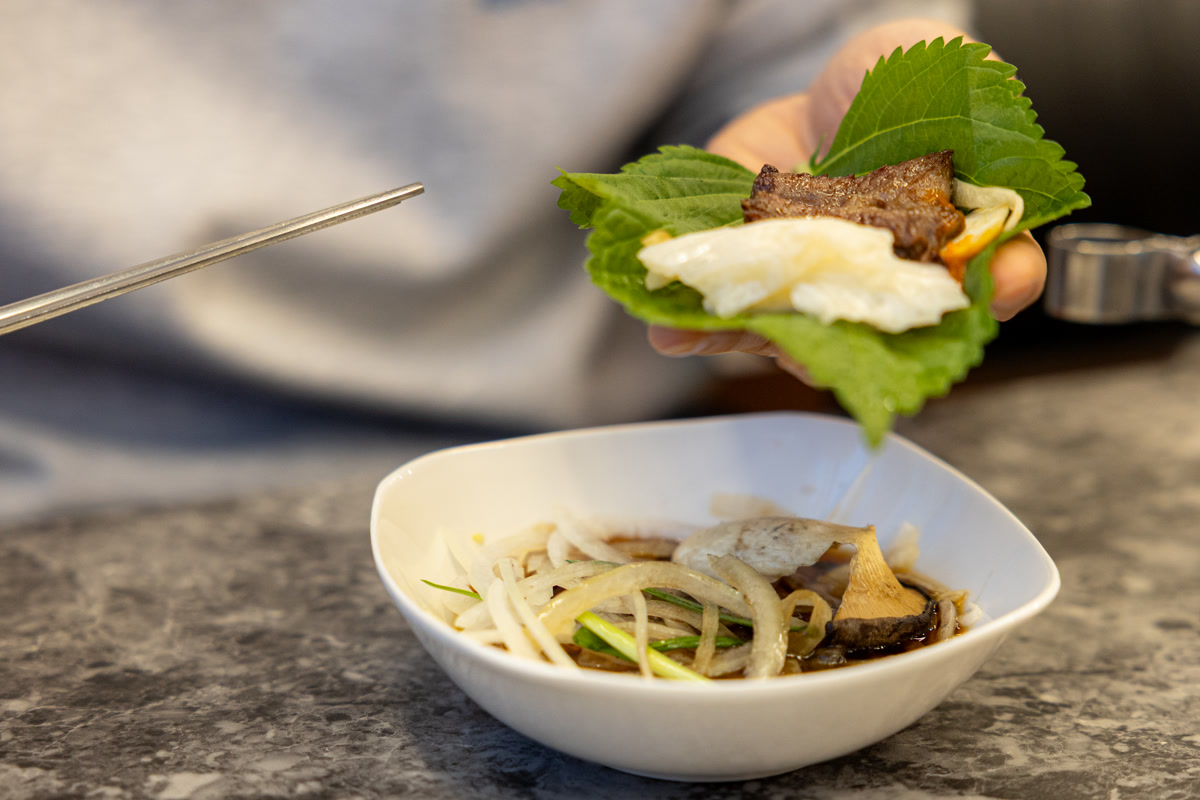 한우 쌈